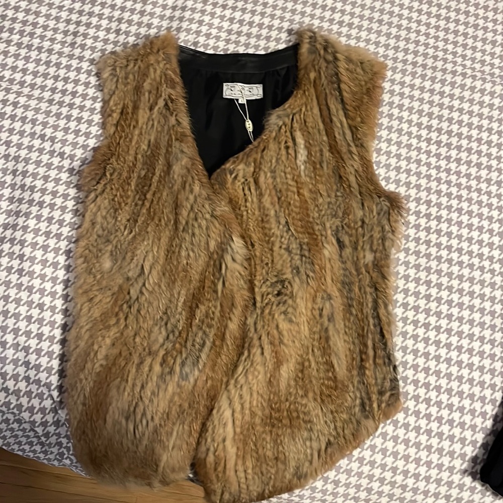 Rabbit Fur Vest